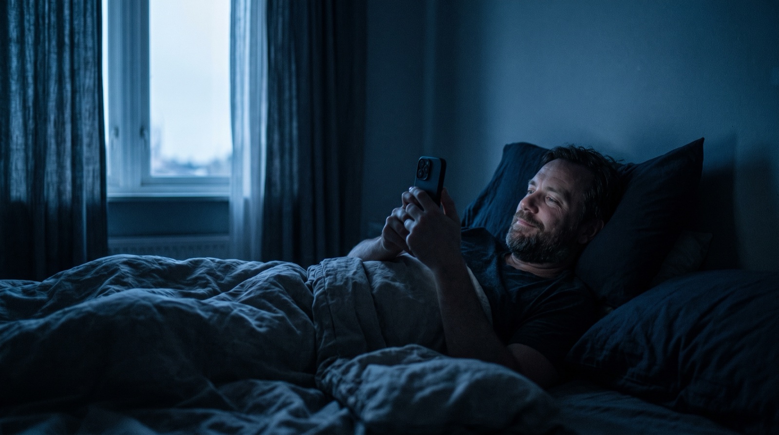 The actual product: that morning.