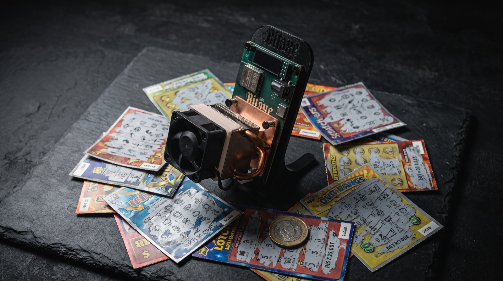 Scratch tickets die the moment you lose. This one just keeps entering.