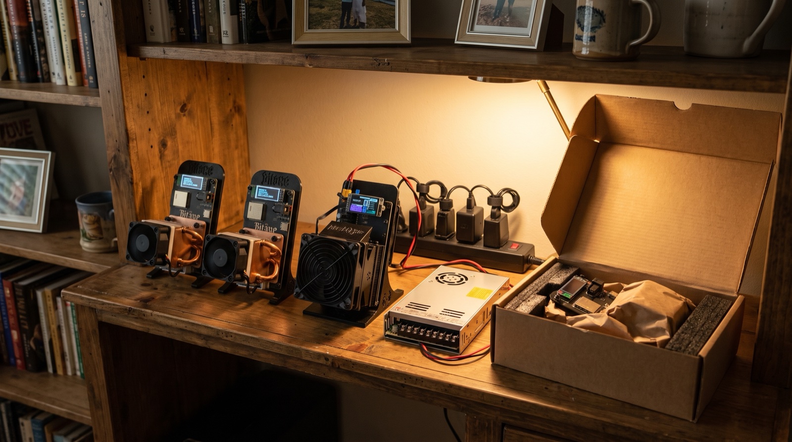 The stack-small arc: the shelf fills itself.