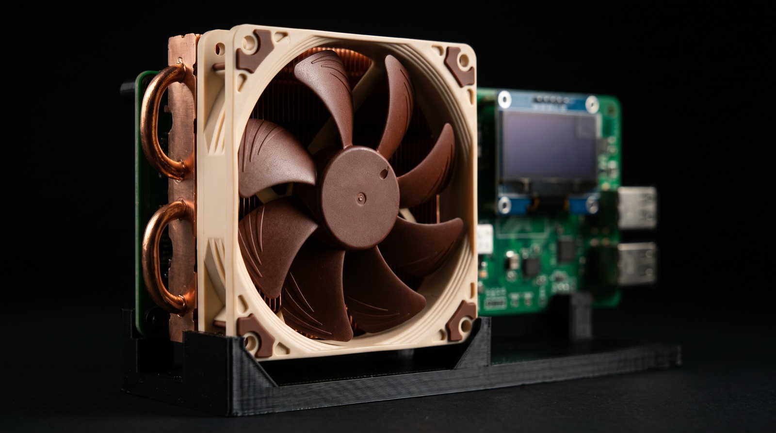 If you know why this fan is beige and brown, you already have the skills.