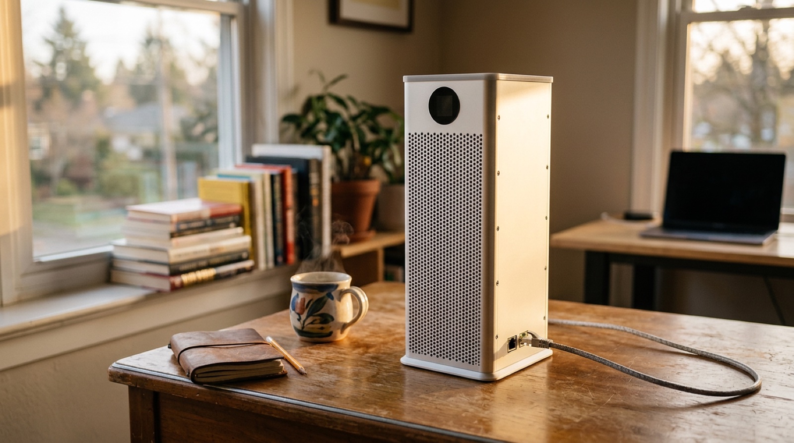 Magic Miner 40T on a home office desk